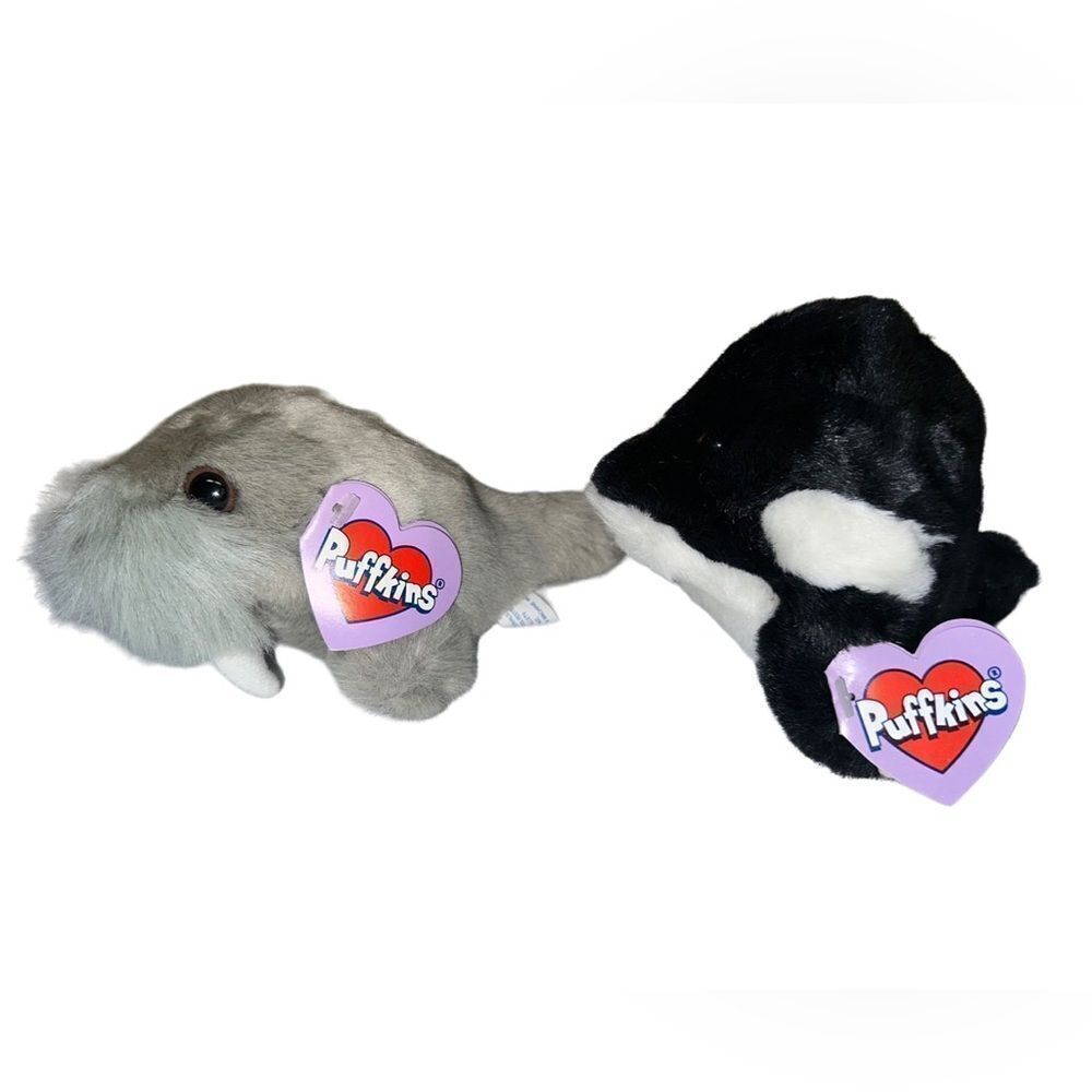 Swibco Puffkins Collection - aquatic animal stuffed animals